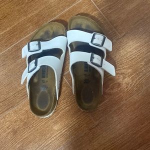 White birkenstocks
